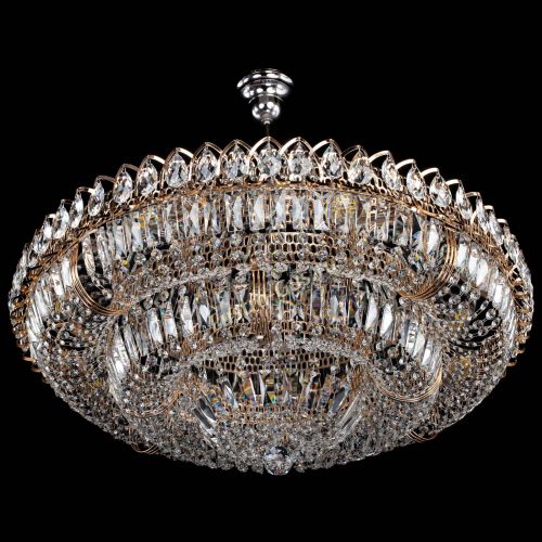 Люстра Двойное кольцо пластинка с подвесом в Кирове Гусь Хрустальный