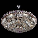 Люстра Двойное кольцо пластинка с подвесом Розовая в Кирове