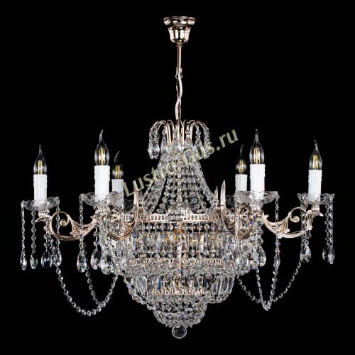 Люстра Элиза удлиненная в Кирове Гусь Хрустальный