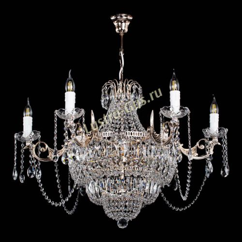 Люстра Элиза удлиненная в Кирове Гусь Хрустальный