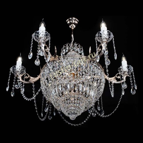 Люстра Элиза удлиненная в Кирове Гусь Хрустальный