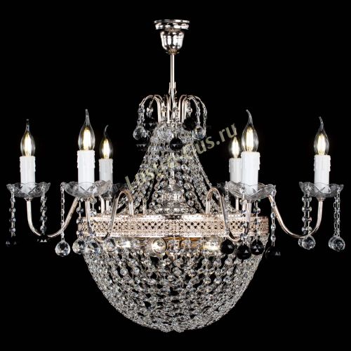 Люстра Елизавета №11 Венеция черная в Кирове Гусь Хрустальный