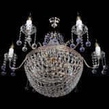 Люстра Елизавета №11 Венеция фиолетовая в Кирове