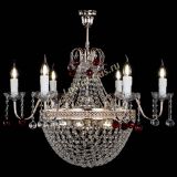 Люстра Елизавета №11 Венеция красная в Кирове