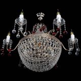 Люстра Елизавета №11 Венеция красная в Кирове