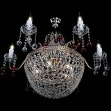 Люстра Елизавета №11 Венеция красная в Кирове