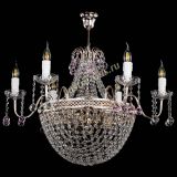 Люстра Елизавета №11 Венеция розовая в Кирове