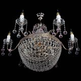 Люстра Елизавета №11 Венеция розовая в Кирове