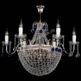 Люстра Елизавета №11 Венеция синяя в Кирове