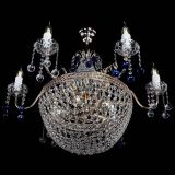 Люстра Елизавета №11 Венеция синяя в Кирове