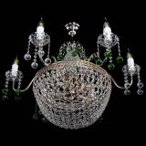 Люстра Елизавета №11 Венеция зеленая в Кирове