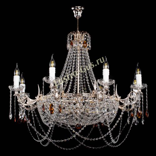 Люстра Елизавета №13 чайная в Кирове Гусь Хрустальный