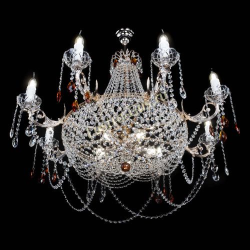 Люстра Елизавета №13 чайная в Кирове Гусь Хрустальный