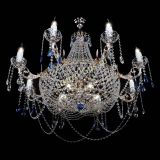 Люстра Елизавета №13 синяя в Кирове