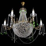 Люстра Елизавета малая №9 под бронзу Зеленая в Кирове