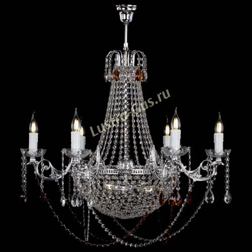 Люстра Елизавета малая №9 чайная в Кирове Гусь Хрустальный