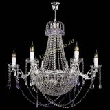 Люстра Елизавета малая №9 фиолетовая в Кирове