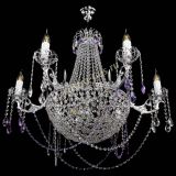 Люстра Елизавета малая №9 фиолетовая в Кирове