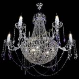 Люстра Елизавета малая №9 фиолетовая в Кирове