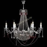 Люстра Елизавета малая №9 красная в Кирове