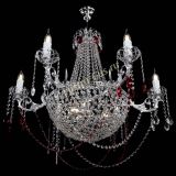 Люстра Елизавета малая №9 красная в Кирове