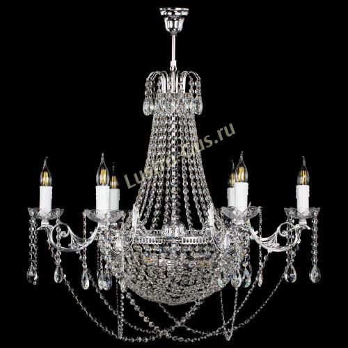 Люстра Елизавета малая №9 в Кирове Гусь Хрустальный
