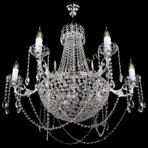 Люстра Елизавета малая №9 в Кирове Гусь Хрустальный