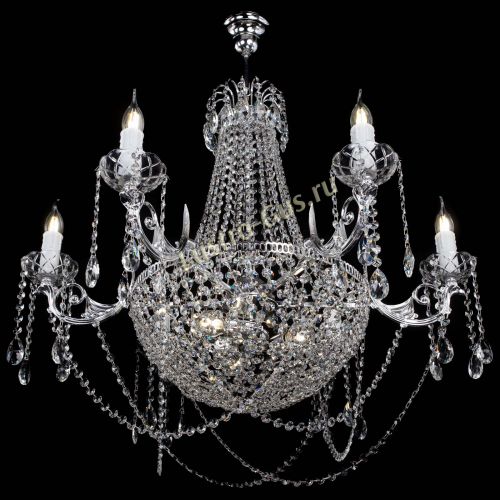 Люстра Елизавета малая №9 в Кирове Гусь Хрустальный