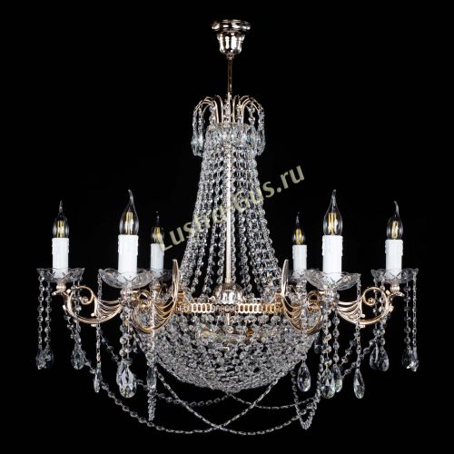 Люстра Елизавета малая №9 в Кирове Гусь Хрустальный