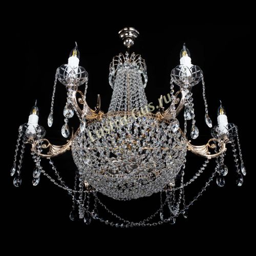 Люстра Елизавета малая №9 в Кирове Гусь Хрустальный