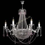 Люстра Елизавета малая №9 розовая в Кирове