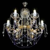 Люстра Елизавета малая Фиолетовая (рожки - металл) в Кирове