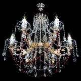 Люстра Елизавета малая Красная (рожки - металл) в Кирове Люстра Елизавета малая Красная (рожки - металл) в Кирове