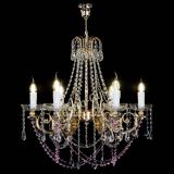 Люстра Елизавета малая Розовая (рожки - металл) в Кирове