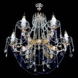 Люстра Елизавета малая Синяя (рожки - металл) в Кирове