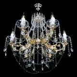 Люстра Елизавета малая Зеленая (рожки - металл) в Кирове