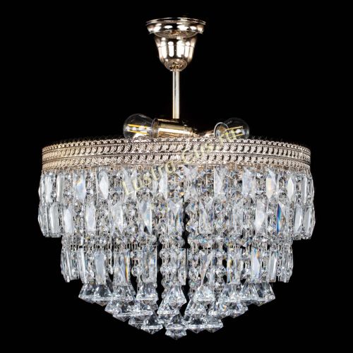 Люстра Флоренция №3 пластинка конус в Кирове Гусь Хрустальный