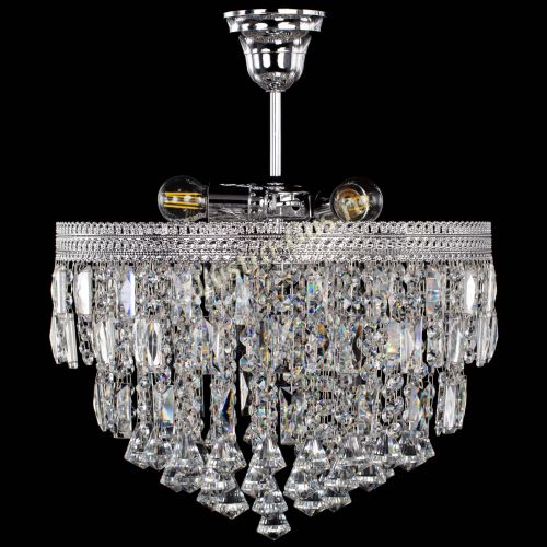 Люстра Флоренция №3 пластинка конус в Кирове Гусь Хрустальный