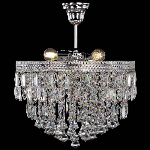 Люстра Флоренция №3 пластинка конус в Кирове Гусь Хрустальный