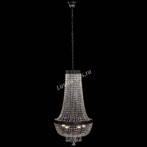 Люстра Флоренция №5 Купол черная удлиненная в Кирове Гусь Хрустальный