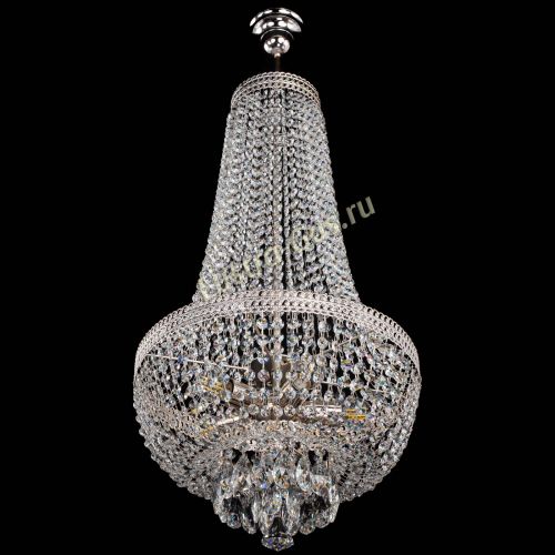 Люстра Флоренция №5 Купол длинный с подвесом в Кирове Гусь Хрустальный