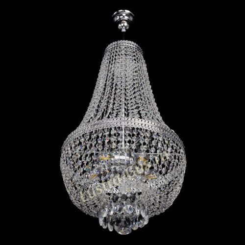 Люстра Флоренция №5 Купол длинный с подвесом в Кирове Гусь Хрустальный