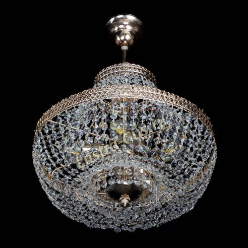 Люстра Флоренция №5 Купол с подвесом в Кирове Гусь Хрустальный