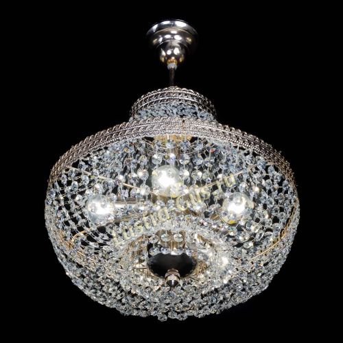 Люстра Флоренция №5 Купол с подвесом в Кирове Гусь Хрустальный