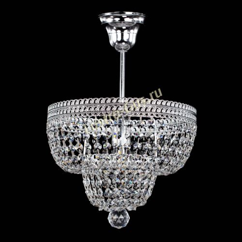 Люстра Каскад Флоренция №1 малая в Кирове Гусь Хрустальный