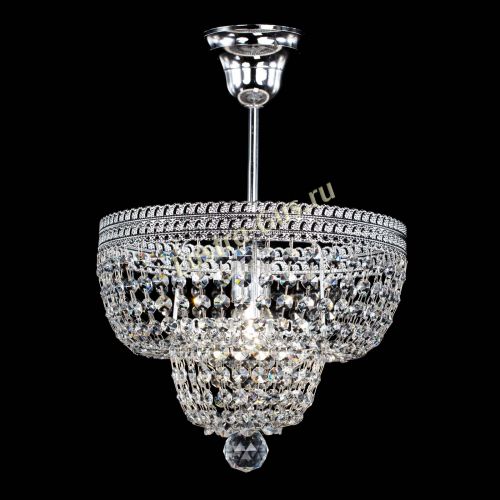 Люстра Каскад Флоренция №1 малая в Кирове Гусь Хрустальный
