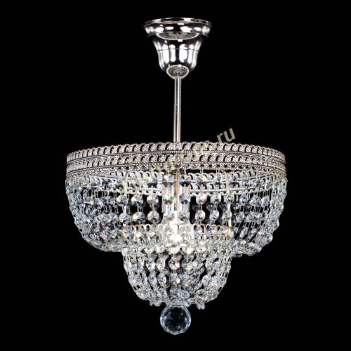 Люстра Каскад Флоренция №1 малая в Кирове Гусь Хрустальный