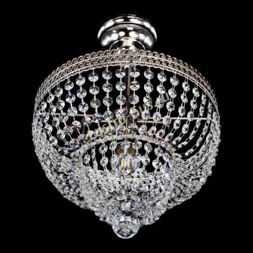 Люстра Каскад Флоренция №1 малая в Кирове Гусь Хрустальный