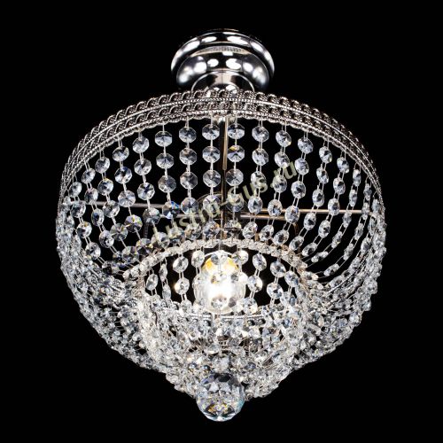 Люстра Каскад Флоренция №1 малая в Кирове Гусь Хрустальный