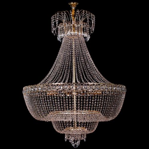 Люстра Капель №2 большая в Кирове Гусь Хрустальный